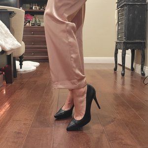 MICHAEL KORS CLASSIC POINTED TOE BLACK HEELS SIZE 8